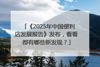 《2025年中国便利店发展报告》发布，看看都有哪些新发现？