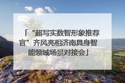 “超写实数智形象推荐官”齐风亮相济南具身智能领域场景对接会