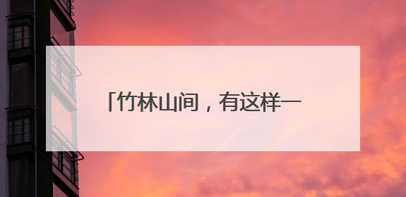 竹林山间，有这样一群平安“守望者”