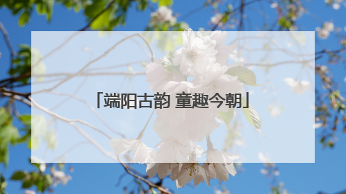 端阳古韵 童趣今朝