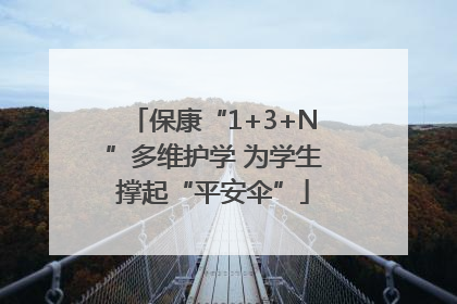 保康“1+3+N”多维护学 为学生撑起“平安伞”