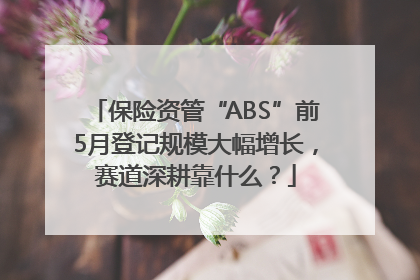 保险资管“ABS”前5月登记规模大幅增长，赛道深耕靠什么？