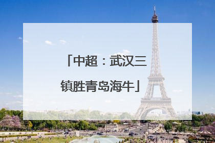 中超：武汉三镇胜青岛海牛