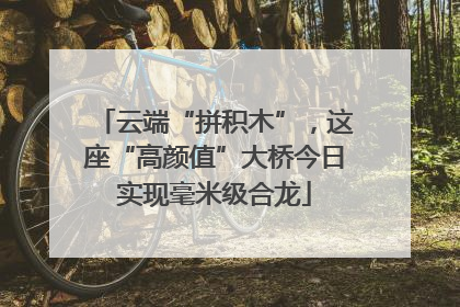 云端“拼积木”，这座“高颜值”大桥今日实现毫米级合龙