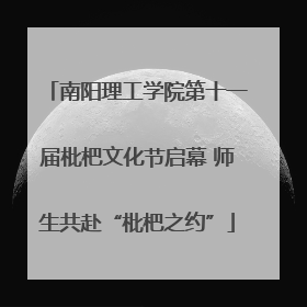 南阳理工学院第十一届枇杷文化节启幕 师生共赴“枇杷之约”