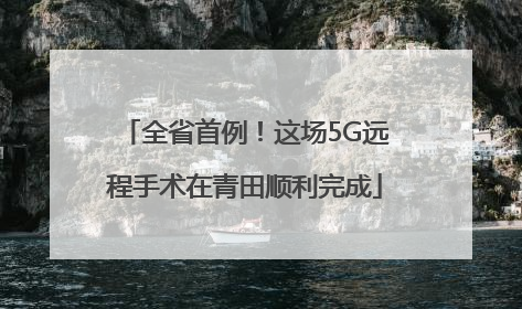 全省首例！这场5G远程手术在青田顺利完成
