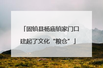 固镇县杨庙镇家门口建起了文化“粮仓”
