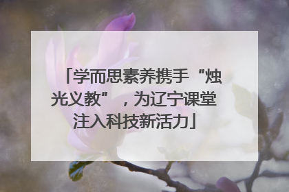学而思素养携手“烛光义教”，为辽宁课堂注入科技新活力