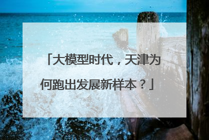 大模型时代，天津为何跑出发展新样本？