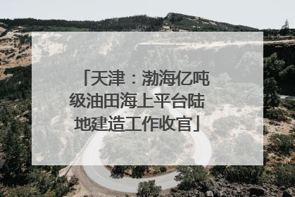 天津：渤海亿吨级油田海上平台陆地建造工作收官