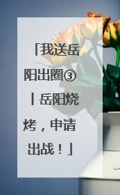 我送岳阳出圈③丨岳阳烧烤，申请出战！