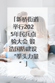 新桥街道举行2025年民兵点验大会 锻造国防建设“拳头力量”