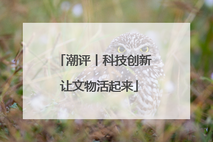 潮评丨科技创新让文物活起来