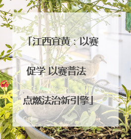 江西宜黄：以赛促学 以赛普法 点燃法治新引擎