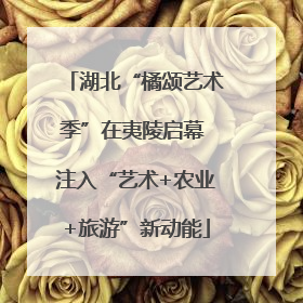 湖北“橘颂艺术季”在夷陵启幕 注入“艺术+农业+旅游”新动能