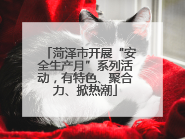 菏泽市开展“安全生产月”系列活动，有特色、聚合力、掀热潮
