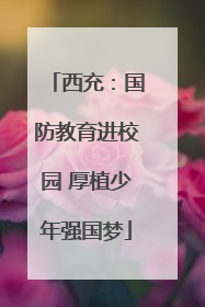 西充：国防教育进校园 厚植少年强国梦