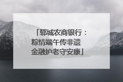 郓城农商银行：粽情端午传非遗 金融护老守安康