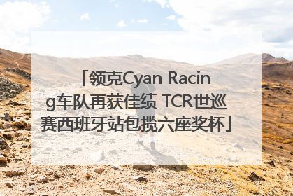 领克Cyan Racing车队再获佳绩 TCR世巡赛西班牙站包揽六座奖杯
