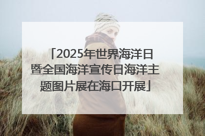 2025年世界海洋日暨全国海洋宣传日海洋主题图片展在海口开展