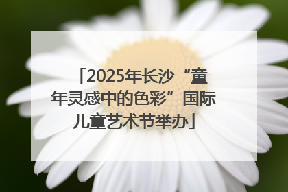 2025年长沙“童年灵感中的色彩”国际儿童艺术节举办