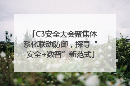 C3安全大会聚焦体系化联动防御，探寻“安全+数智”新范式